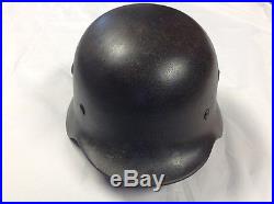 WW2 Original German M40 Combat Helmet 530 Code