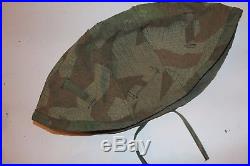 WW2 Original German WWII SS Blurred Edge Camouflage Helmet Cover