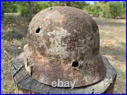 WW2 Original German helmet M35 60