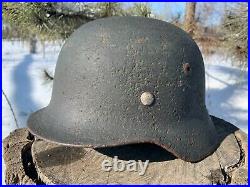 WW2 Original German helmet M35 64/56