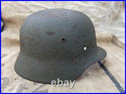 WW2 Original German helmet M35 NS64 D234