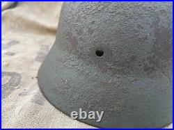 WW2 Original German helmet M35 NS64 D234