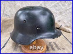 WW2 Original German helmet M35 NS64 E. 48