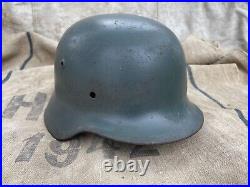 WW2 Original German helmet M35 SE64 3259