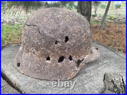 WW2 Original German helmet M35 size 60