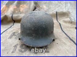 WW2 Original German helmet M35 size SE64