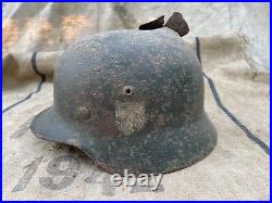 WW2 Original German helmet M35 size SE64