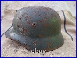 WW2 Original German helmet M40 Q66 DN535