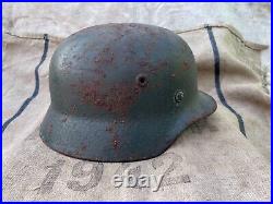 WW2 Original German helmet M40 Q66 DN535