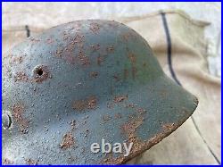 WW2 Original German helmet M40 Q66 DN535