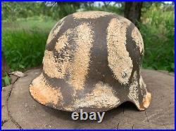 WW2 Original German helmet M42 62