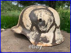 WW2 Original German helmet M42 62