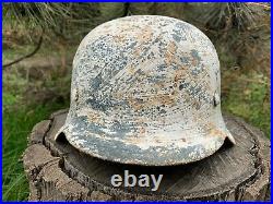 WW2 Original German helmet M42 66
