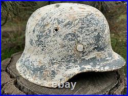 WW2 Original German helmet M42 66
