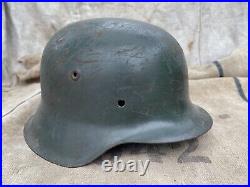 WW2 Original German helmet M42 ckl64 3736