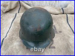 WW2 Original German helmet M42 ckl64 3736