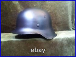 WW2. Original german helmet m 42 1942. WWII. WW2