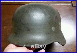 WW2 WWII German Helmet Heer SD -KIA