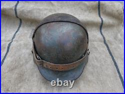 WW2 WWII German Helmet Leather Carrier