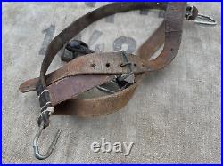 WW2 WWII German Helmet Leather Carrier