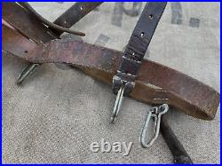 WW2 WWII German Helmet Leather Carrier