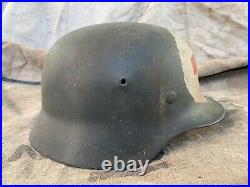 WW2 WWII German Helmet M-40 Size 66 MEDIC