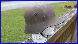 WW2 WWII German Transitional Helmet, M18, Liner, Original, Steel, Stahlhelm, Imperial