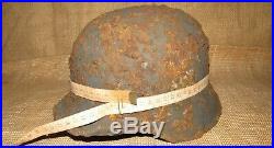 WW2 WWII Original-Authentic-Relic German helmet Wehrmacht #1