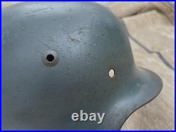 WW2 WWII Original German helmet M35/64