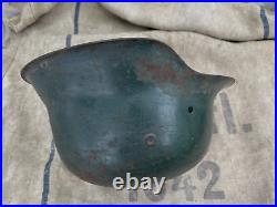 WW2 WWII Original German helmet M42/64