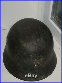 WW2 WWII Relic German helmet Wehrmacht M 35 with native decals