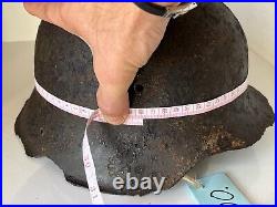 WW2 WWII original German Helmet M42 from battlefield #100