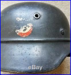 WW2 double decal helmet m40 German
