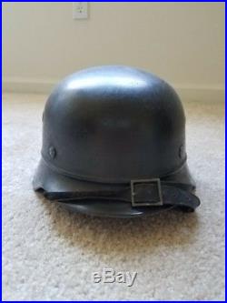WW2 double decal helmet m40 German