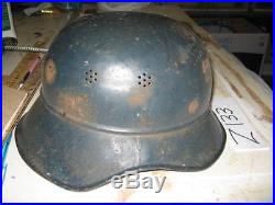 WW2 german gladiator type helmet (3 parts)