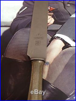 WW2 german ss Himmler knife Con expertise no helmet elmetto