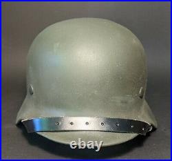 WW2 original German Wehrmacht helmet Stahlhelm M40 62 small size with liner