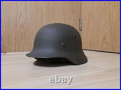 WW2 original refurbished m35 German helmet m40 m42 shell 62 size 55 small