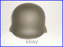 WW2 type German M40/55 helmet liner size 57, Wehrmacht paint