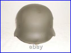 WW2 type German M40/55 helmet liner size 57, army paint