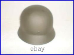 WW2 type German M40/55 helmet liner size 58, army paint