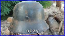 WW2 wwii German Original Helmet! Factory stamp. WOW