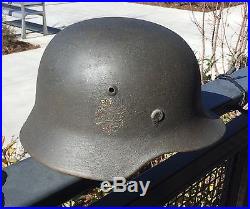 WWII German army M35 helmet small size SE60 ww2