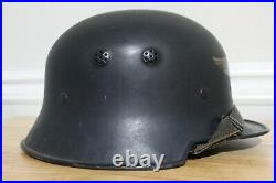 WWII M34 German Luftschutz Helmet WW2