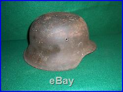 WWII M42 German Helmet NS64 World War 2