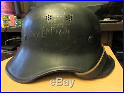 WWII WW2 German Luftschutz helmet