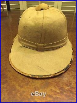WWII WW2 German Pith Helmet