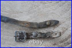 WWII WW2 Military strap Leather chin strap for German helmet