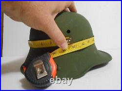 WWI WW1 German Army Helmet M-16 No Liner WWII WW2 Germany Steel M-17 -Painted