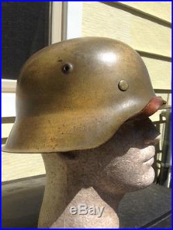 Ww 2 German Afrika Korp Original Dak Helmet